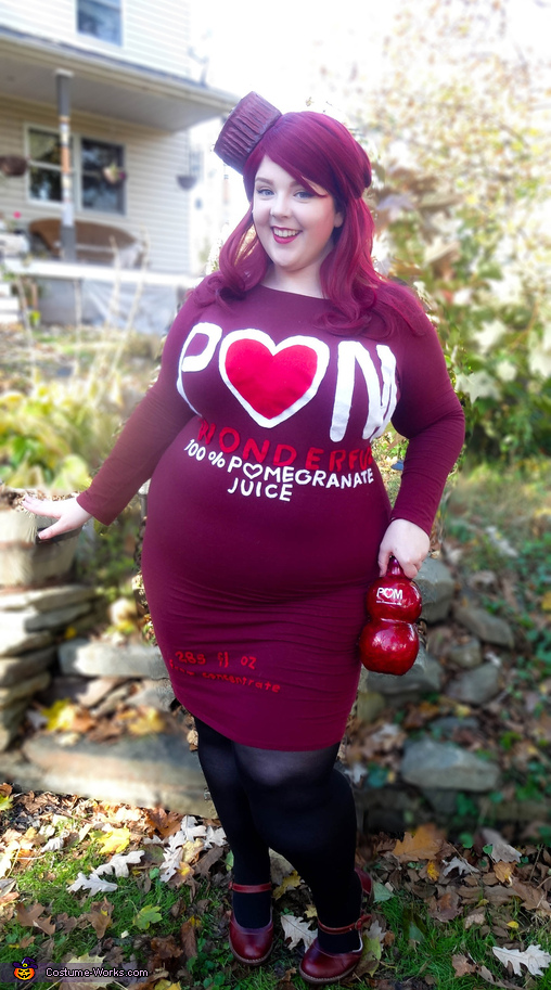 Pom Wonderful Bottle Costume