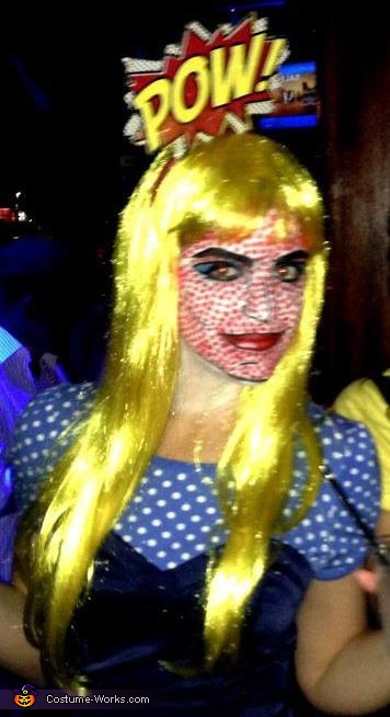 Pop Art / Lichtenstein Girl Costume