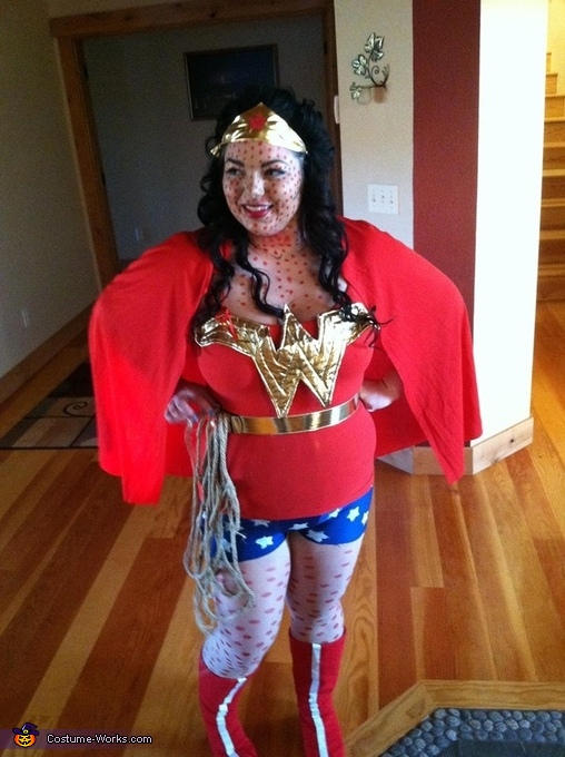 DIY Wonder Woman Costume : r/pics