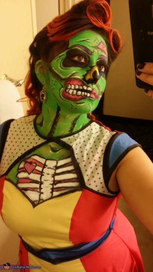 Pop Art Zombie Costume
