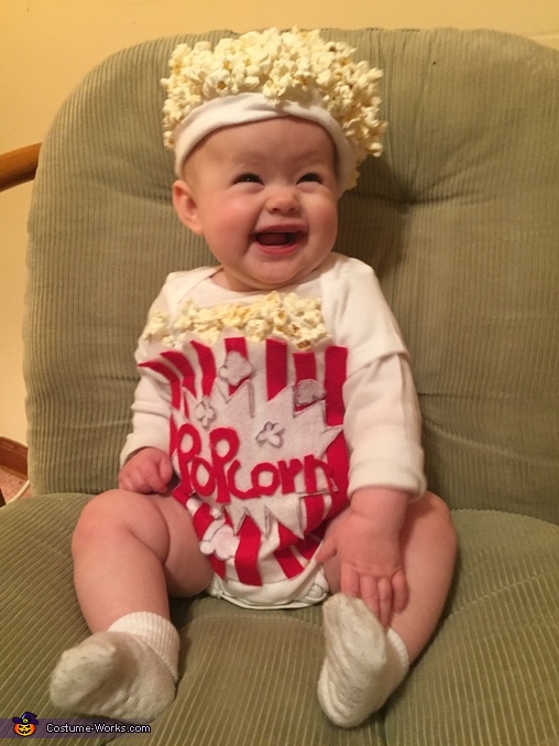 Infant 2025 popcorn costume