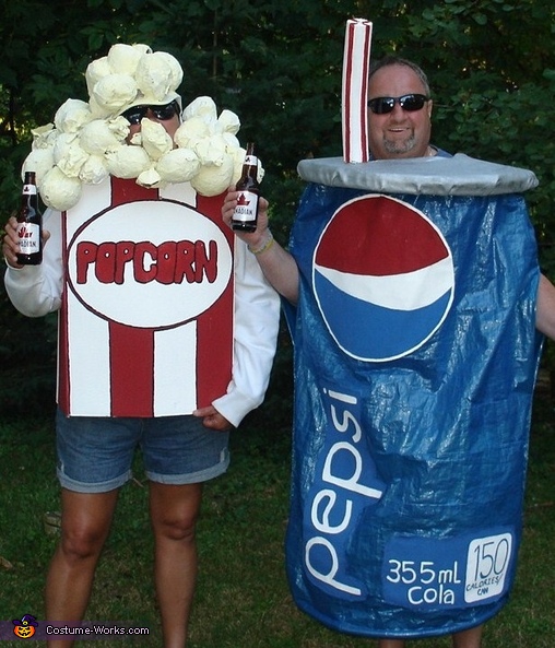 Popcorn and Pepsi Costume