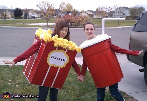 Popcorn and Soda Costume