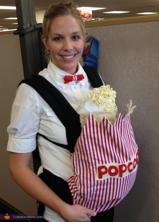 baby popcorn costume