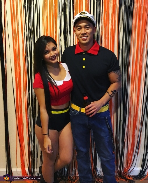 Popeye & Olive Couples Costume