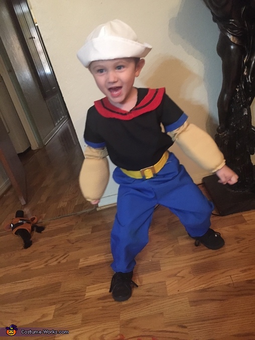 Popeye The Sailor Costume | Easy DIY Costumes