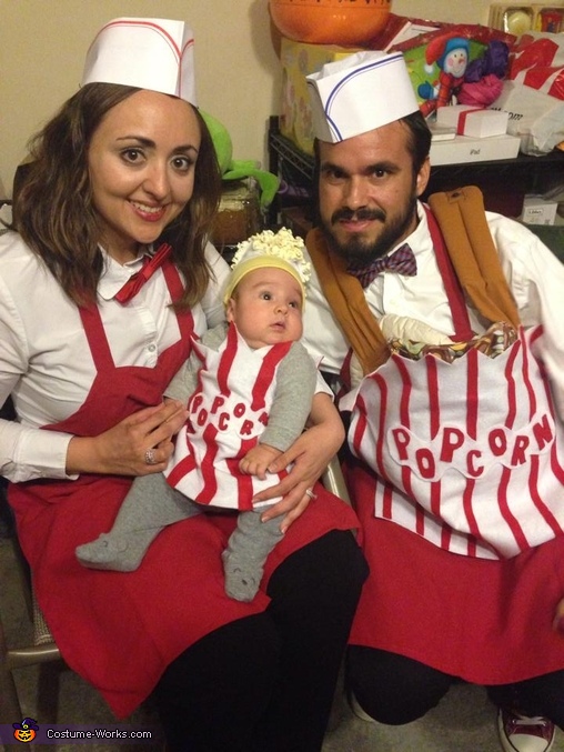 Poprcorn Family Costume