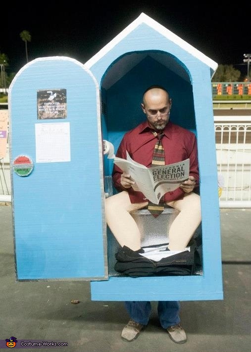 Portable Porta Potty Costume