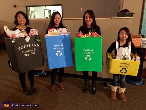 Portland Garbage Day Costume