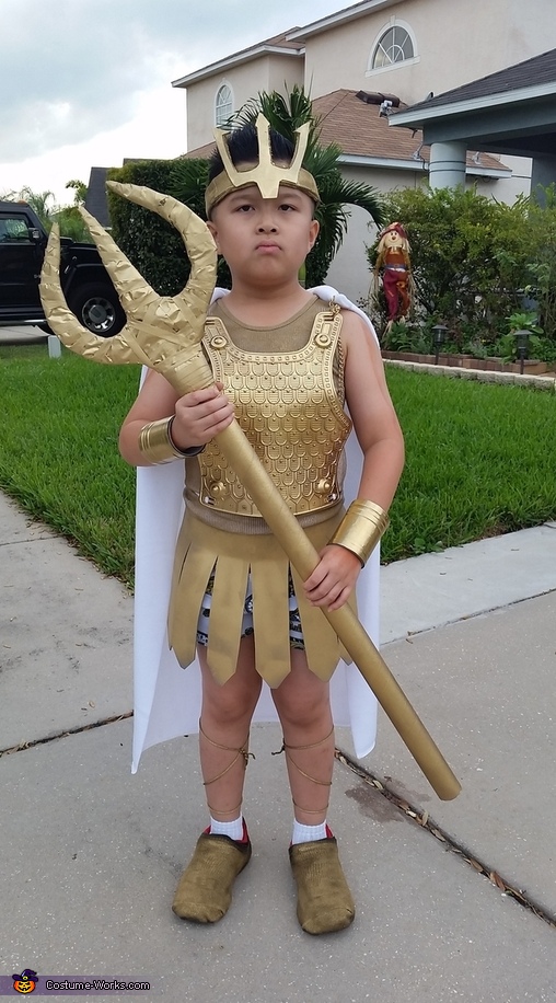 DIY Poseidon Costume