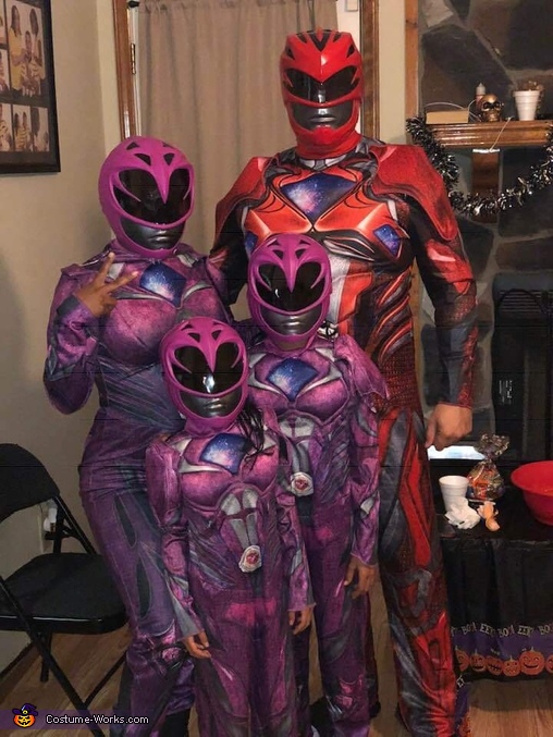 Power Rangers Family Costume  Original Halloween Costumes