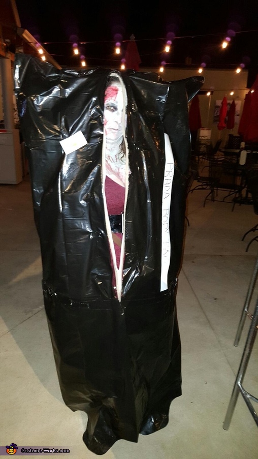Prada Body Bag and Mad Zombie Doctor Costume