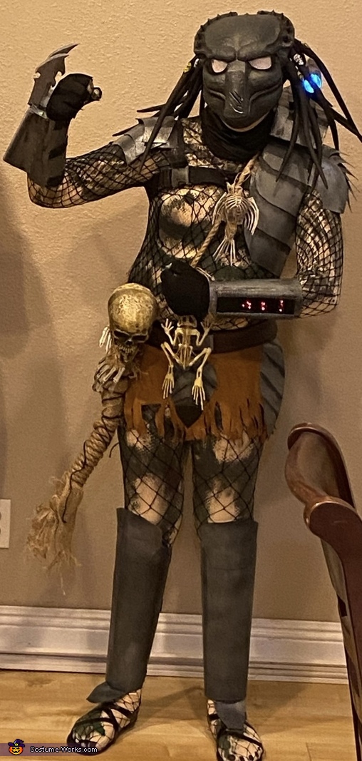 Creative Homemade Predator Costume