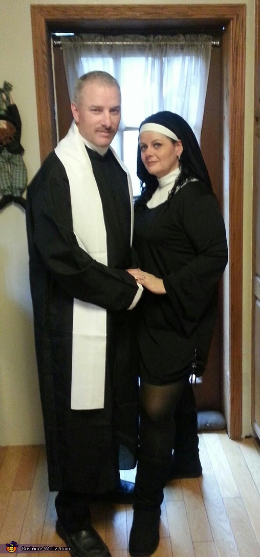 Priest And Nun Couples Halloween Costume Original Diy Costumes Photo 3 5