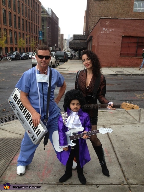 Prince and The Revolution Family Costume