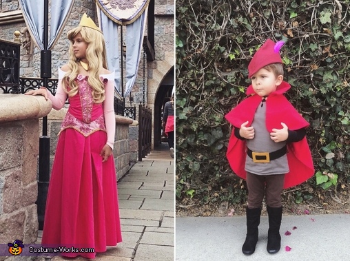 Princess Aurora and Prince Philip Costume