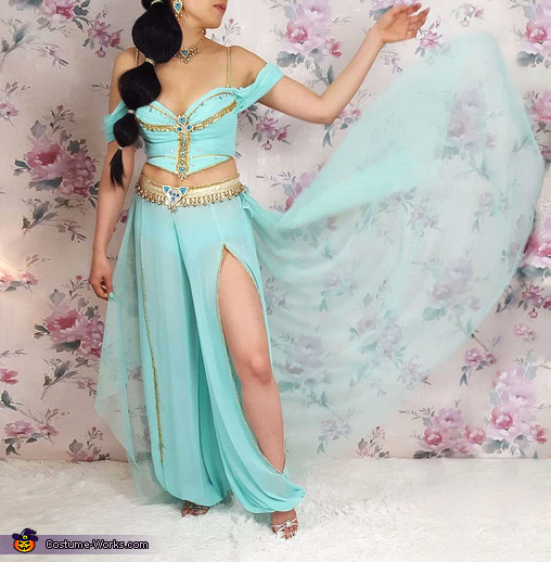 Jasmine costume diy, Jasmine halloween costume, Princess jasmine
