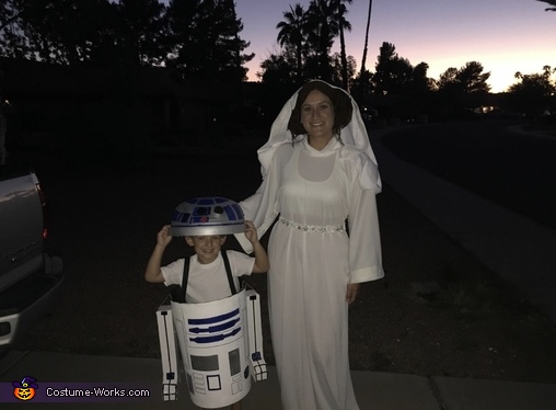 Princess Leia and R2-D2 Costume