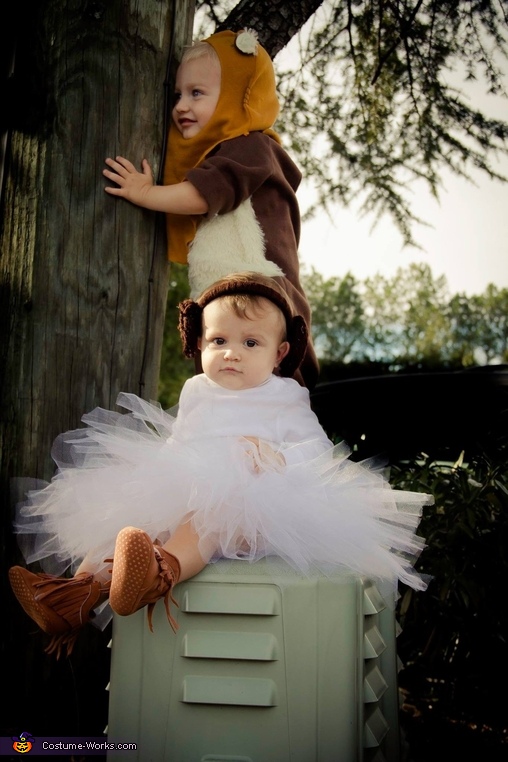 Princess Leia and Wicket the Ewok Costume