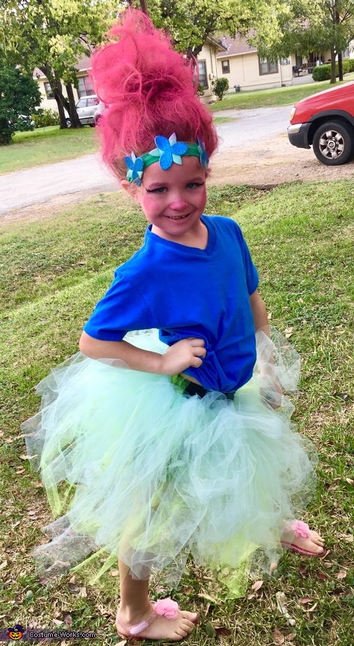 Princess Poppy Troll Costume