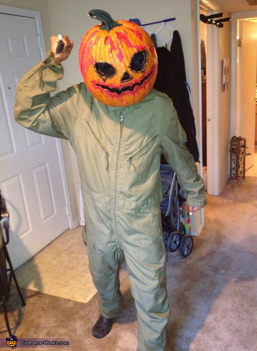 Pumpkin Head Costume