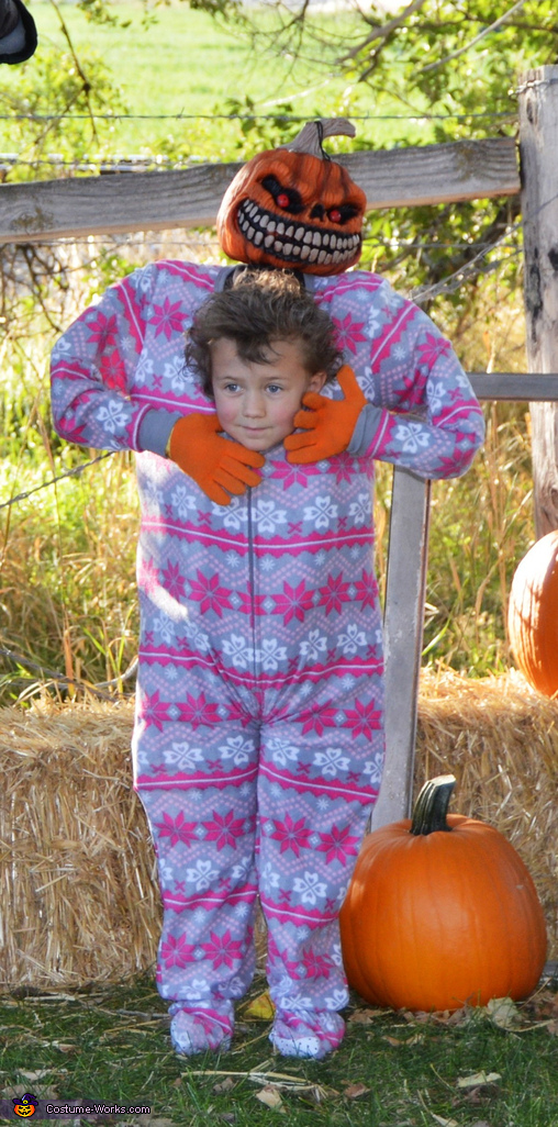 Pumpkin Head Costume