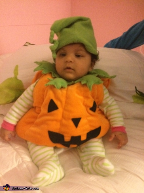 Pumpkin Munchkin Costume