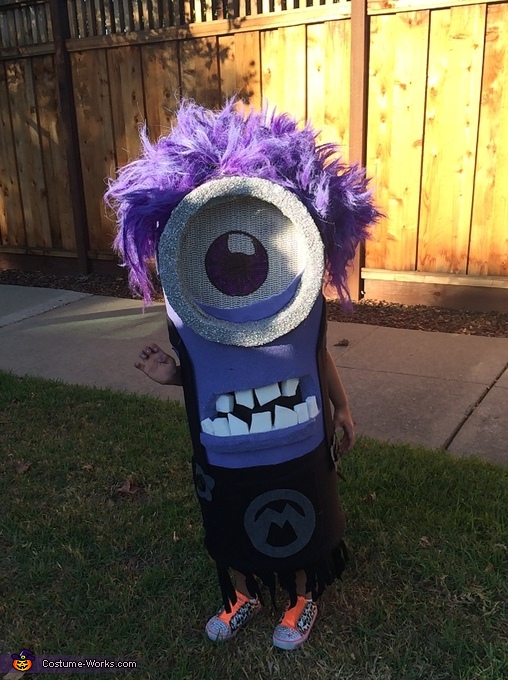 purple minion costume