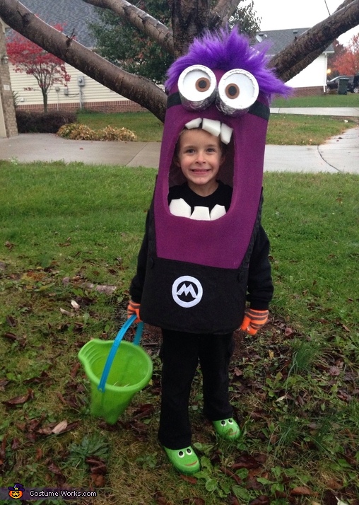 purple minion costume 24 month