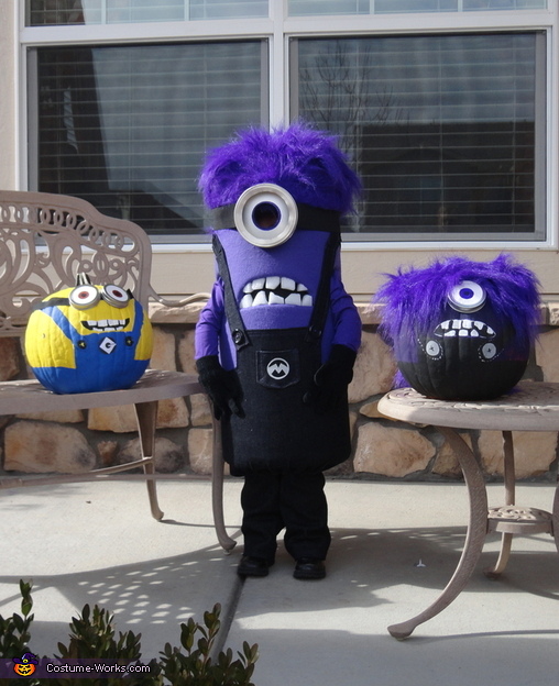 toddler purple minion costume