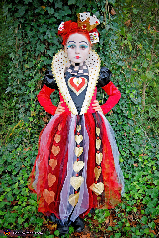 used queen of hearts costume