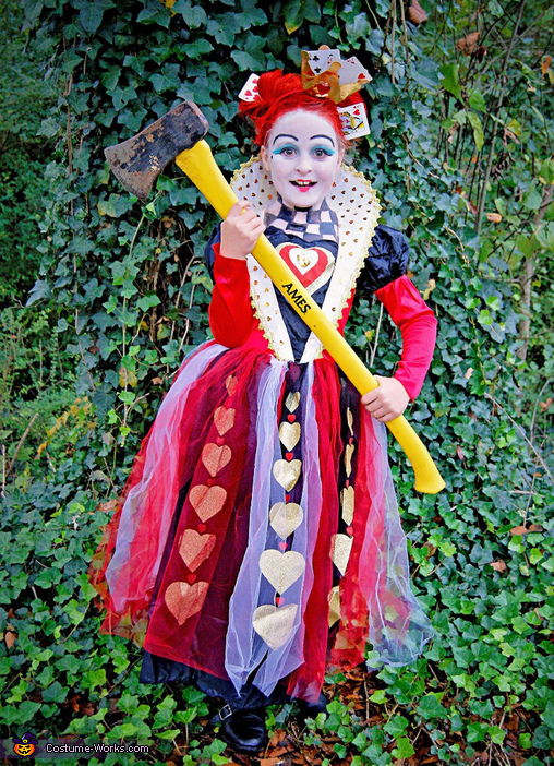 queen of hearts costume 2t
