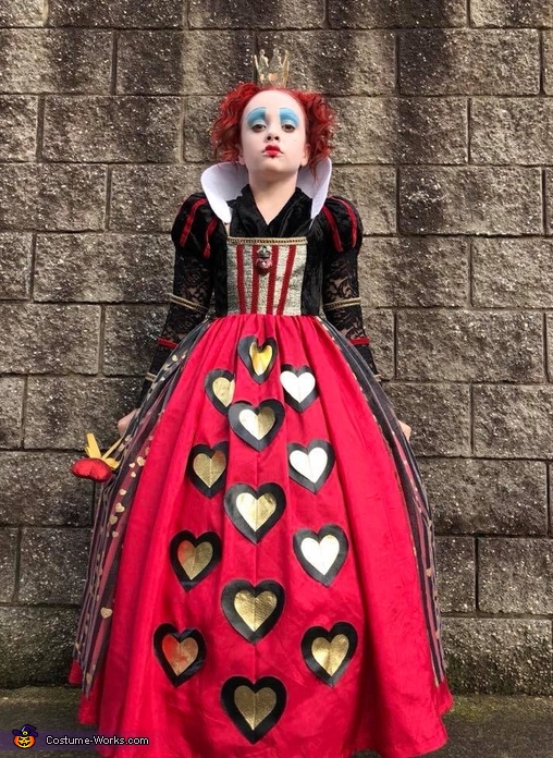 Queen of Hearts Girls Costume | DIY Costumes Under $25