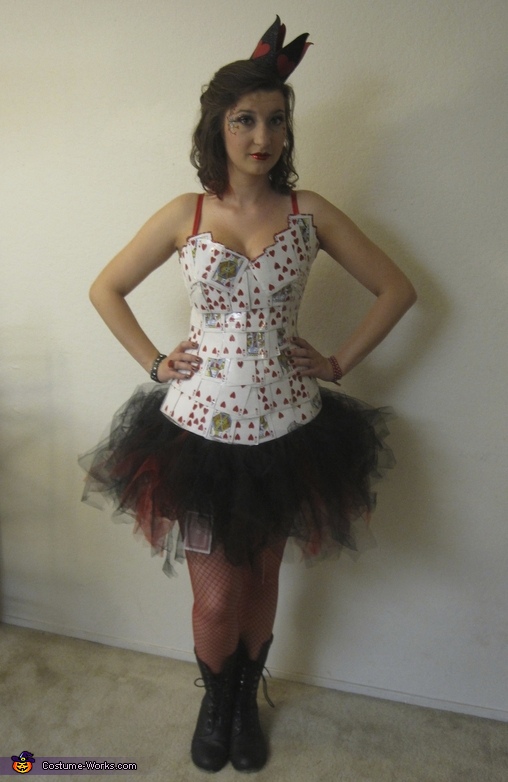 Homemade Queen of Hearts Costume | Step by Step Guide