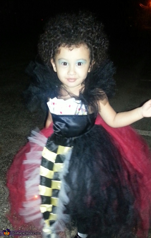 princess queen of hearts costume