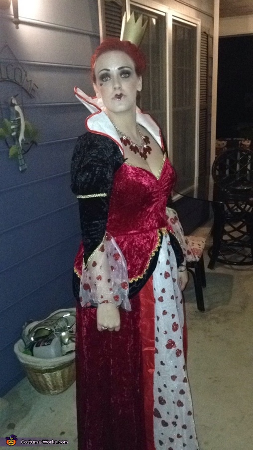 princess queen of hearts costume