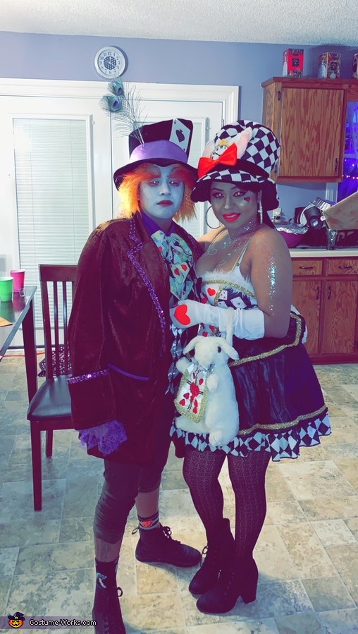 Queen of Hearts and Mad Hatter Costume | Unique DIY Costumes