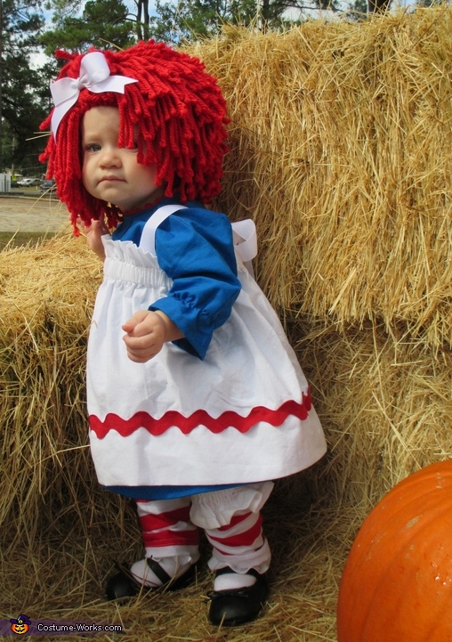 Raggedy Ann Baby Halloween Costume | DIY Costumes Under $35