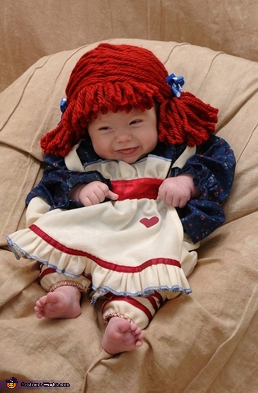 Raggedy Ann Baby Costume