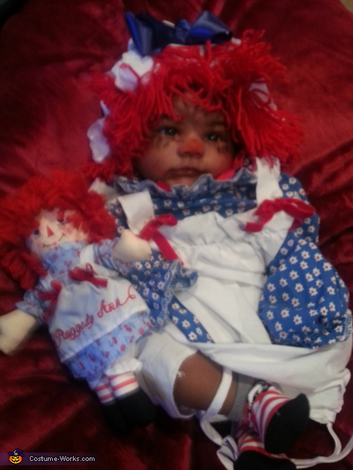 raggedy ann costume 18 months