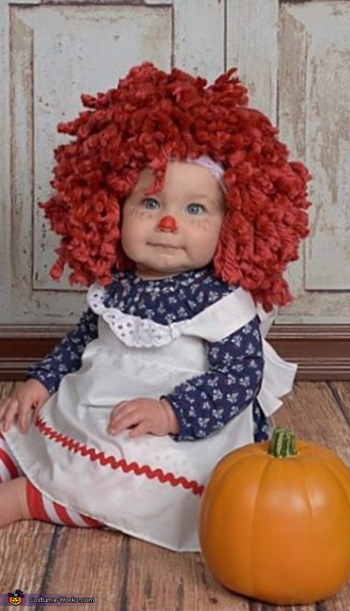 Raggedy Ann Baby Costume Halloween | DIY Costumes Under $65
