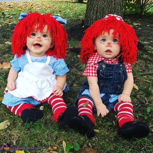 Raggedy Ann and Andy Costume | Original DIY Costumes