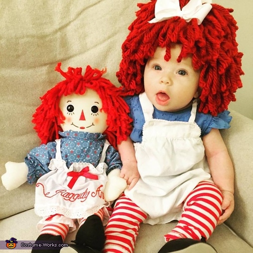Raggedy Ann Baby Costume Idea | Best DIY Costumes