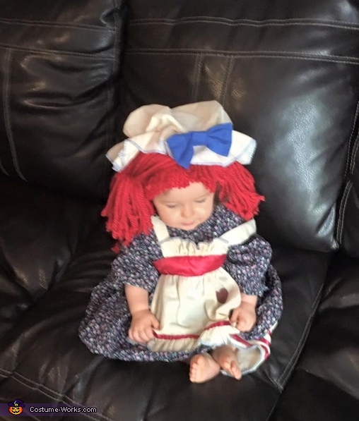 Raggedy Ann Doll Baby Costume Idea | Coolest DIY Costumes - Photo 3/4