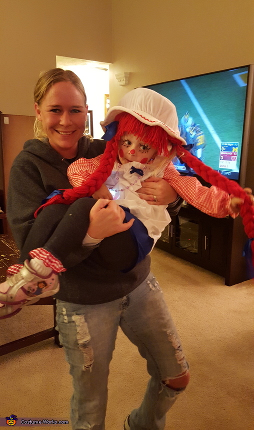 Raggedy Ann Doll Costume