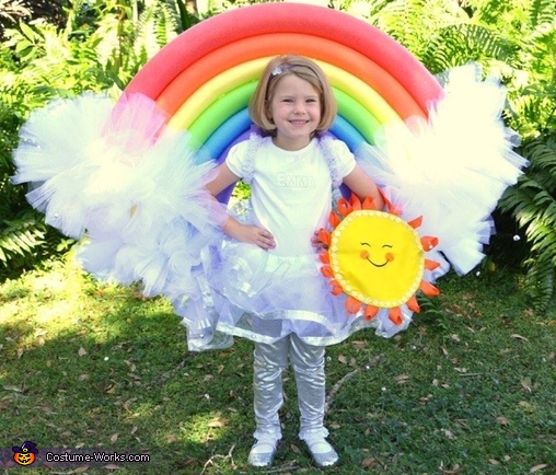 DIY Rainbow Costume