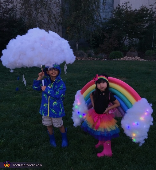 Rainbow and Storm Costume