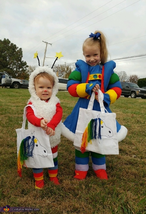 Rainbow Brite and Twink the Sprite Costume