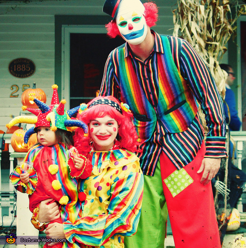 Rainbow Clowns Costume