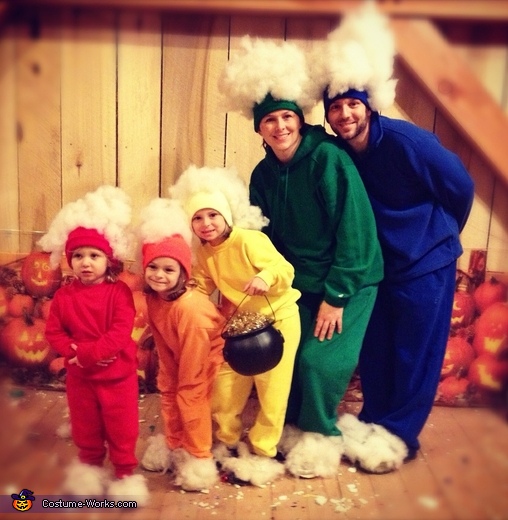 Rainbow Family - Creative Halloween Costume Idea | DIY Costumes Under $35